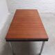 Table à manger extensible par Roger De Winter pour E.M.Y., années 1960.