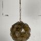 Suspension fleur Capiz « nacre », Allemagne 1960 par Rausch