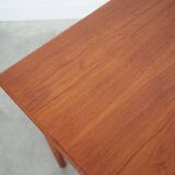 Teak table, Danish design, 1970s, production: Denmark