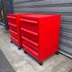 Pair of Kartell 4-drawer cabinets, designed by Simon Fussell, 1970s/8
