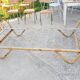 Rattan basket bed