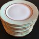 Lots plates French porcelain LJ Cie
