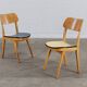 50s kitchen chairs 2-piece set rockabilly vintage design