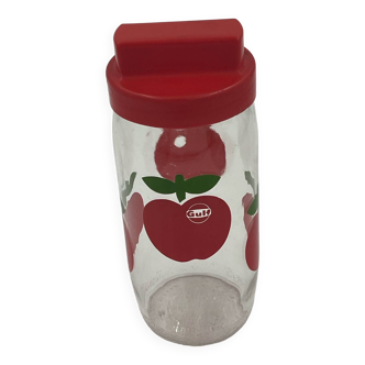 Henkel pot with apple decor