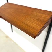 Teak Vintage Magazine Shelf By Kai Kristiansen For FM Modular Wall System.