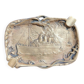 Cendrier Laiton Vintage bateaux aigle