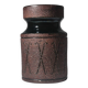 Eke Bjerén Textured Ceramic Large Vase, 1960s, Sweden