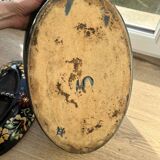 Old Alsatian terracotta casserole dish
