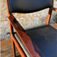 Pair of Scandinavian rosewood armchairs by SAX circa 60