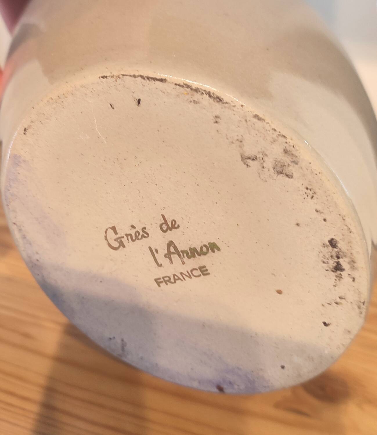 Old pitcher Sandstone from Arnon France