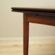 Table en palissandre, design danois, années 1970, production : Danemark