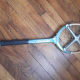 Vintage donnay racket with iron protection