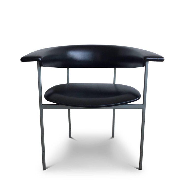 Pair of chairs model gamma Rudolf Wolf 1960