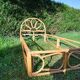 Single rattan bed