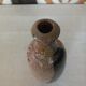 Vase bottle soliflore enamelled earth