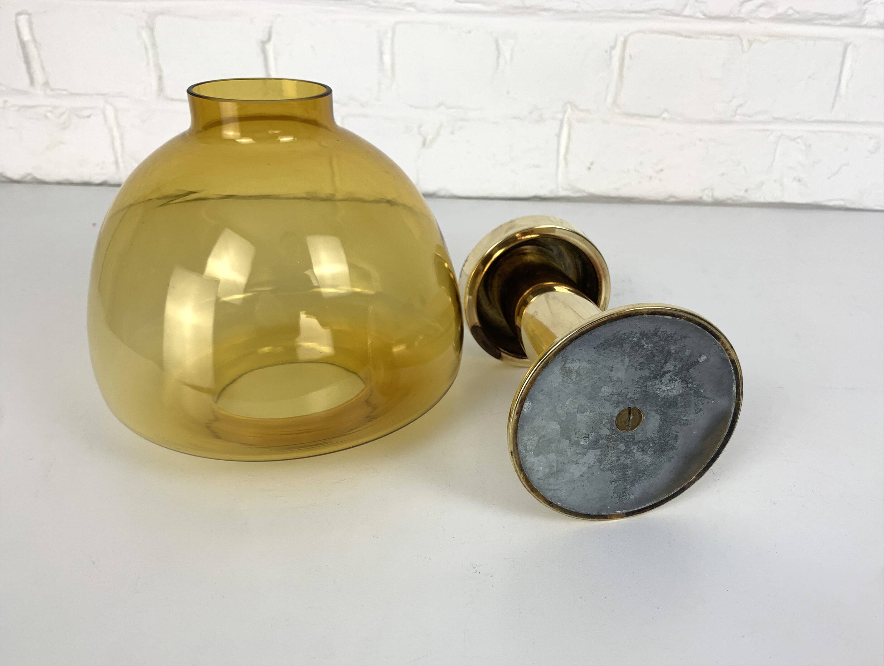 L102/32 brass candle holder, Hans-Agne Jakobsson, AB Markaryd, Sweden, 1960s