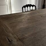 Kingstone Farmhouse Table in Solid Antique Oak - 275 cm long
