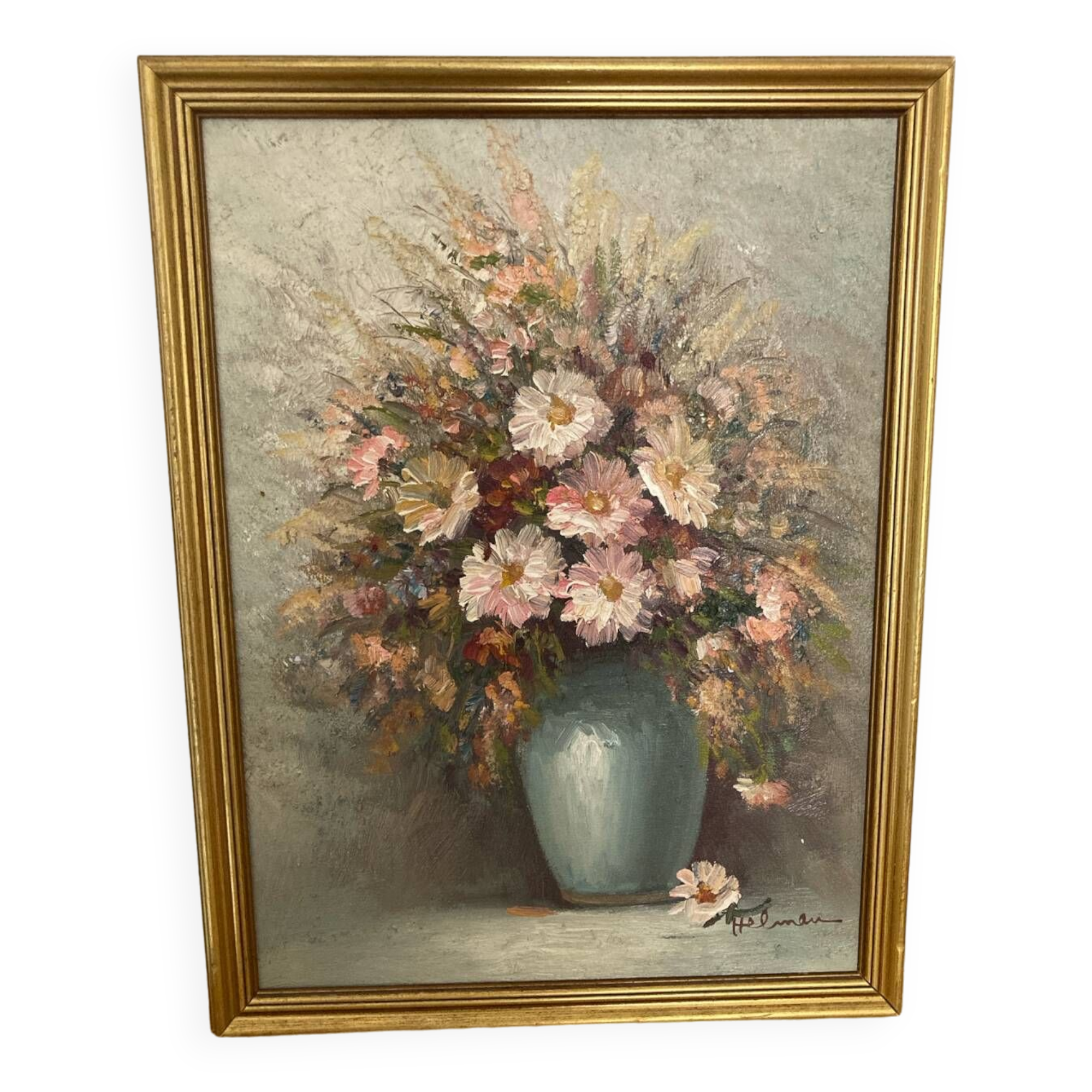 Flower bouquet painting