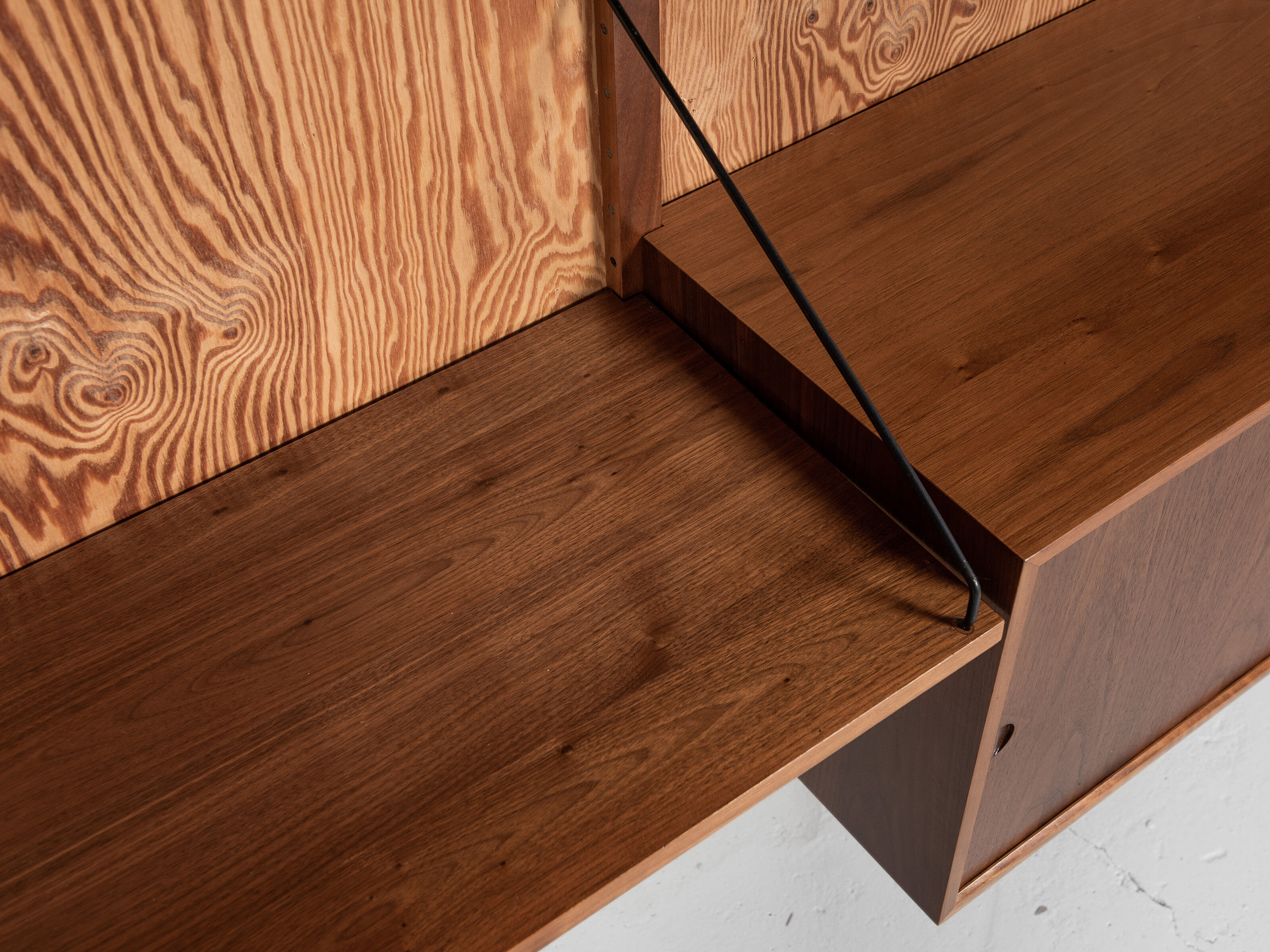 Midcentury Danish Royal wall system in teak by Poul Cadovius 1960s