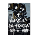 Original movie poster - the Beatles - A hard day's night