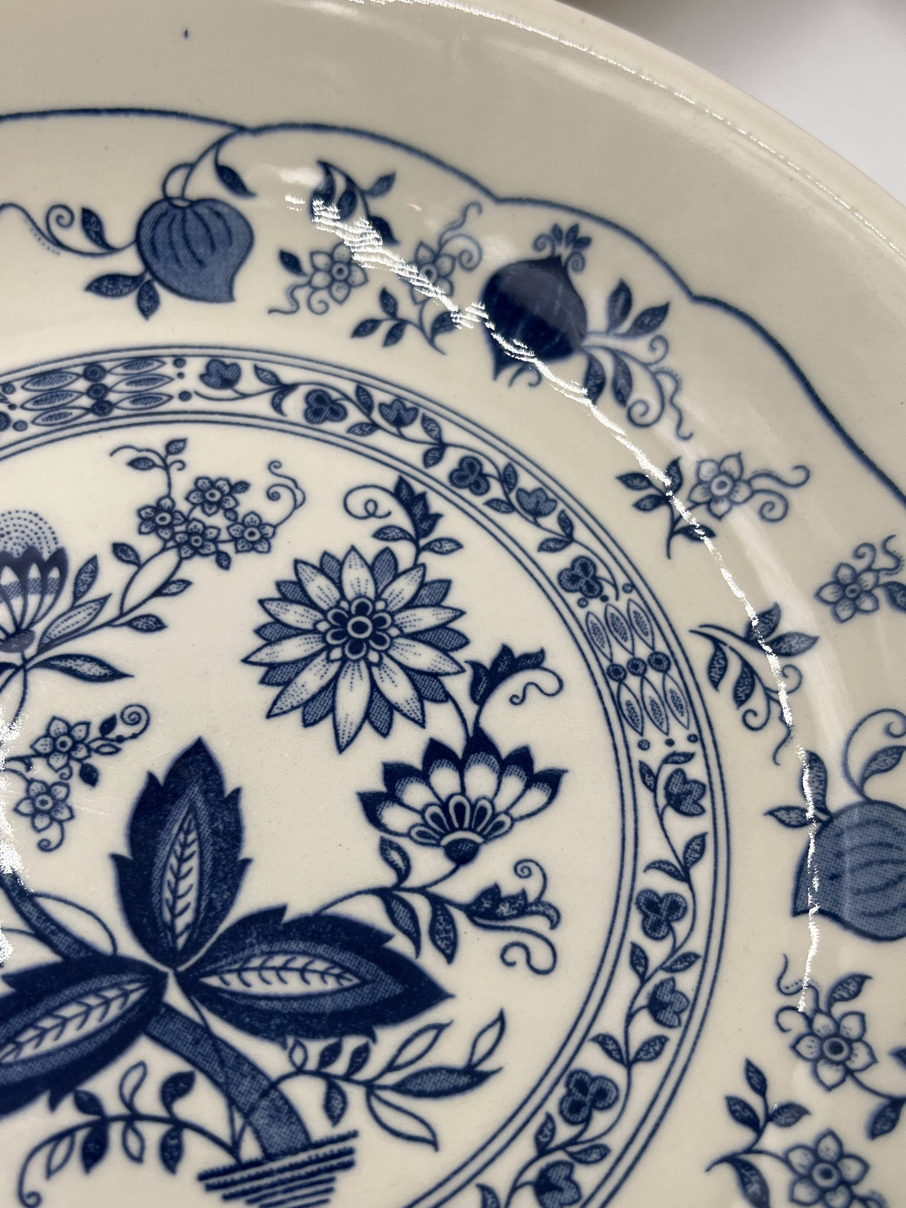 Set of 6 Biltons soup plates