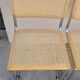 Series of 4 Marcel Breuer B32 chairs signed Italy - 1970s