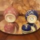 Set 2 vintage porcelain boxes