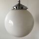 Suspension boule art deco
