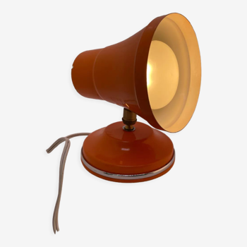 Orange vintage table lamp