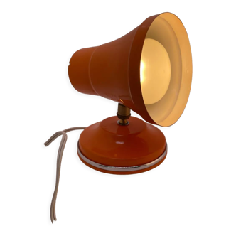 Orange vintage table lamp