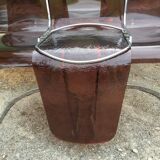 Chairs in plexiglas with chrome metal base