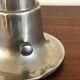 1930s Art Deco lamp in chrome with recycled cotton shade