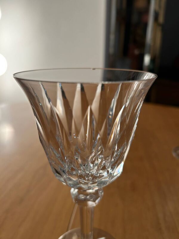 Verres à eau en cristal Saint Louis