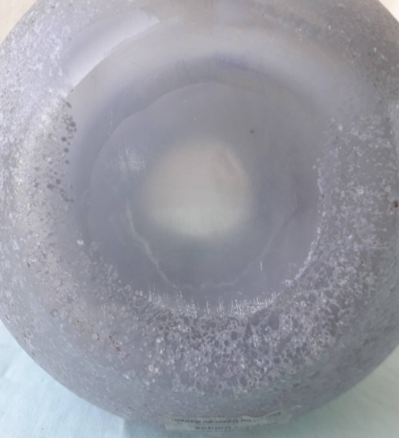 Treasure of the Galleon glass vase