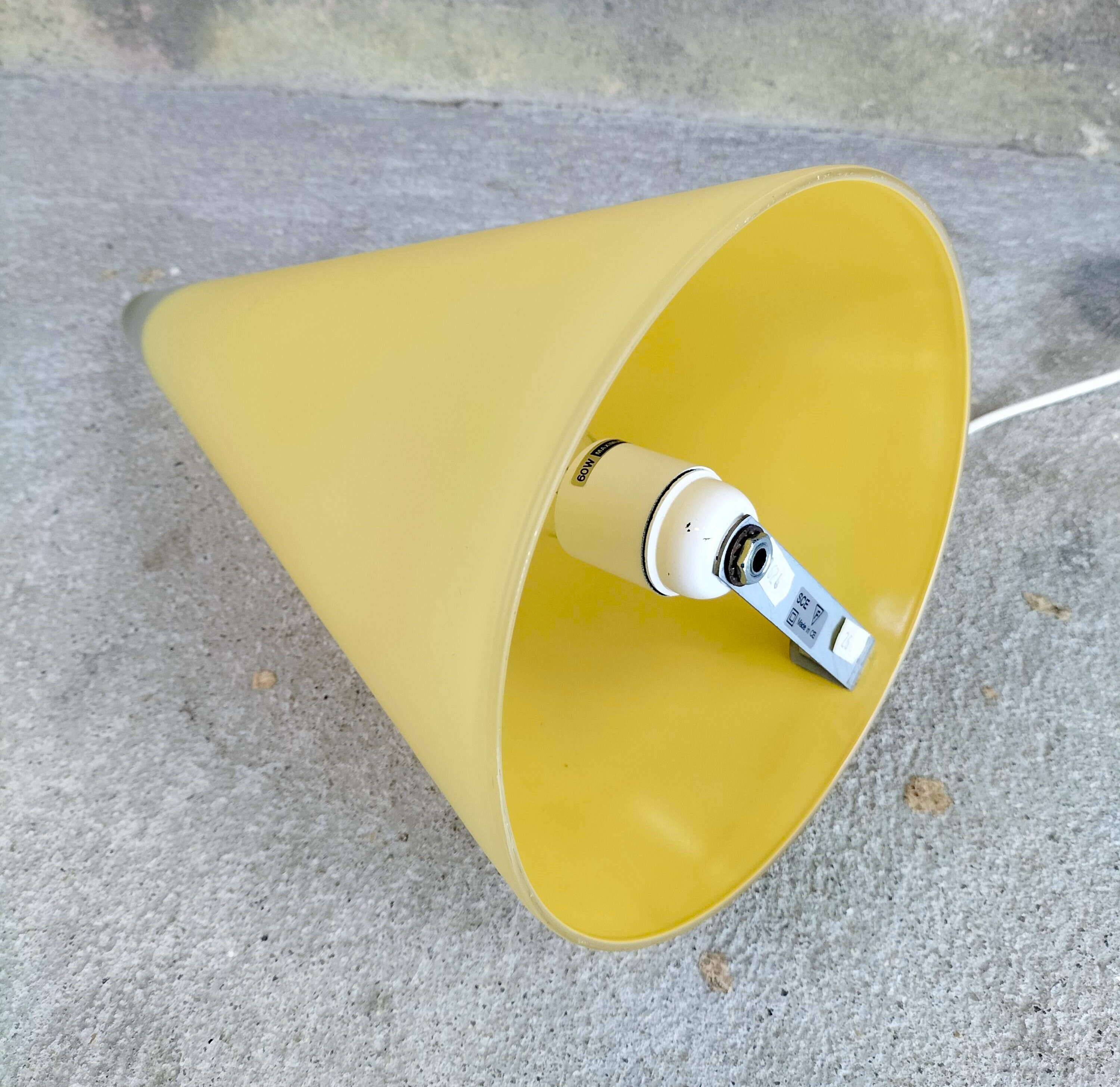 Large vintage teepee lamp