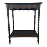 Table d'appoint à double plateau
