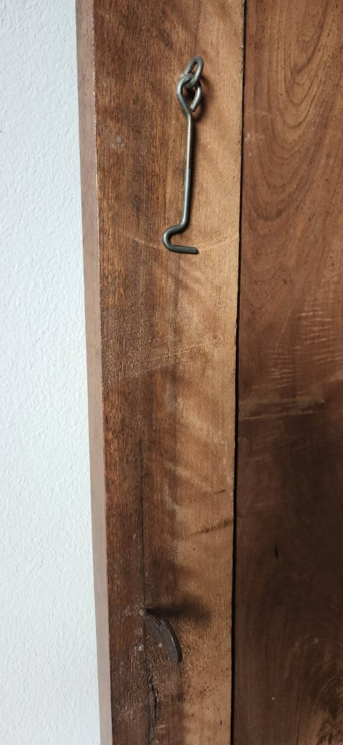 Antique walnut cabinet doors