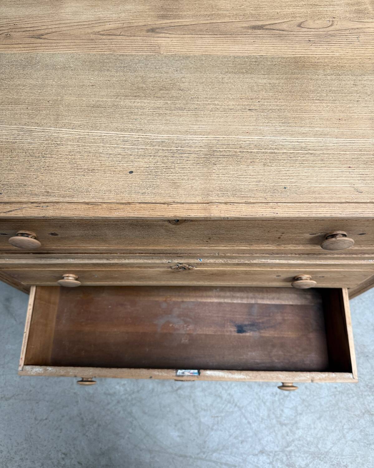 Art Deco wooden chest of drawers (renovated)