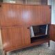 Buffet secrétaire en teck scandinave André Monpoix