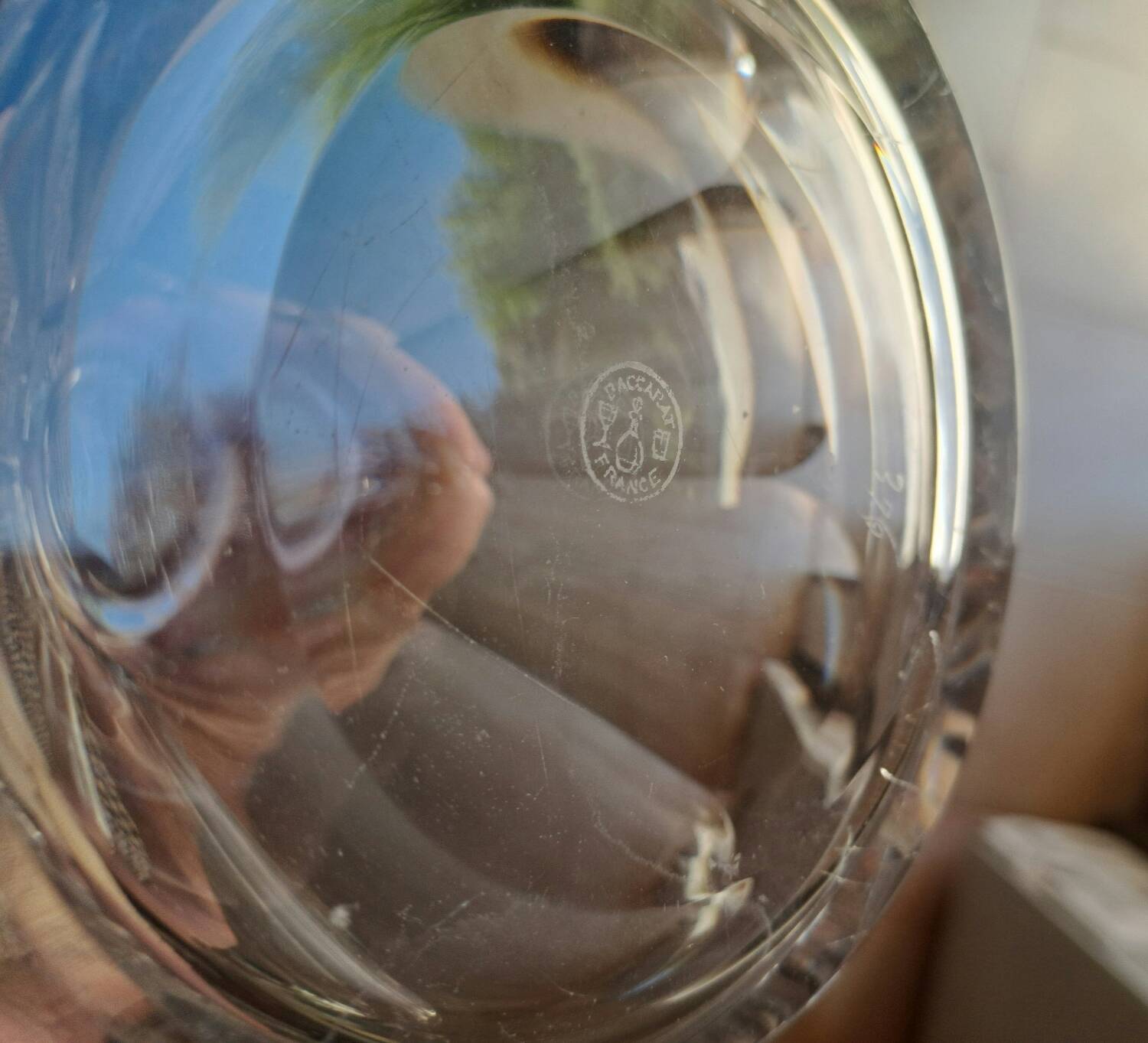 Baccarat crystal carafe, Talleyrand model