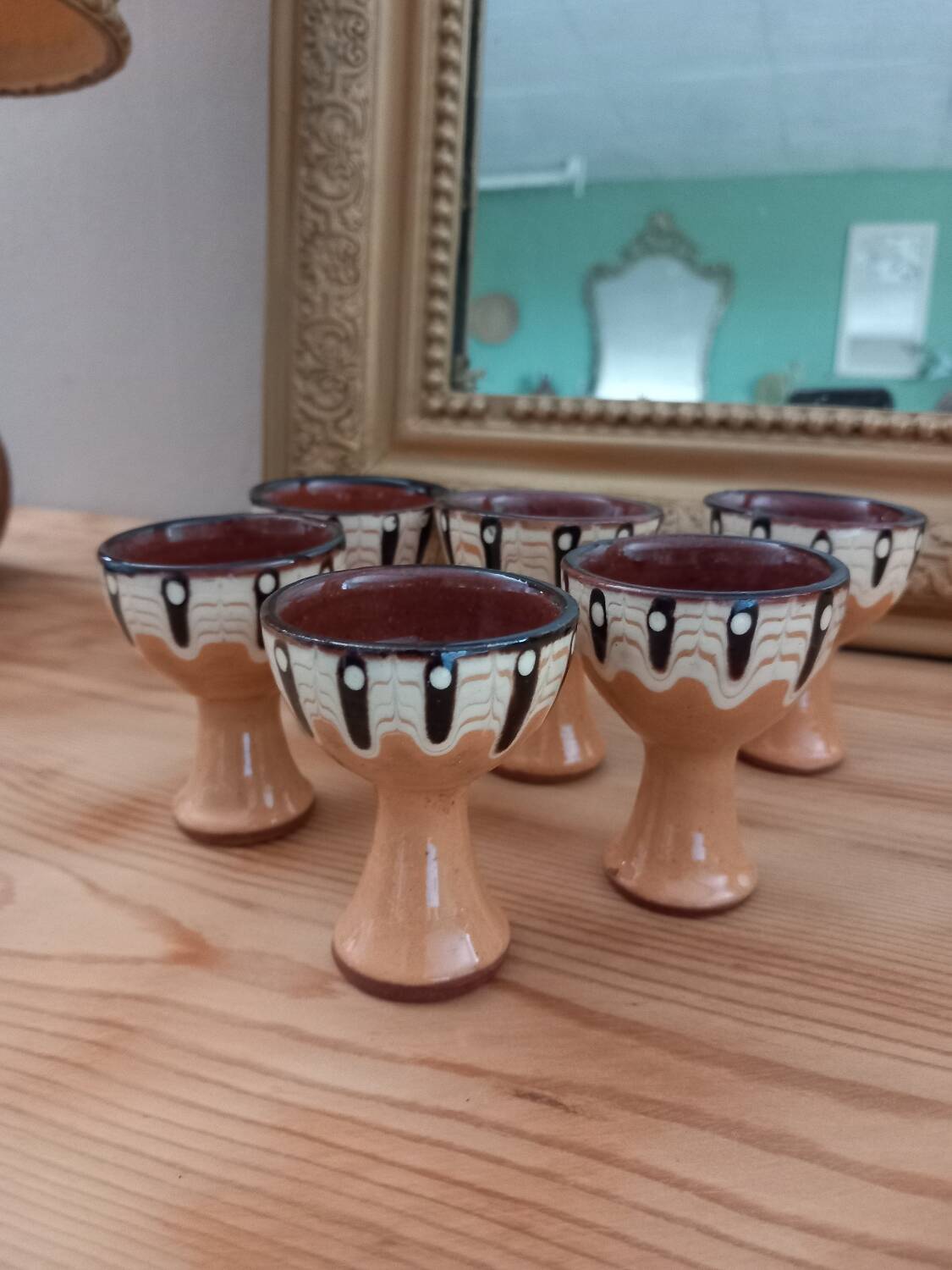 Lot de 6 Coquetiers