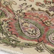 Tapis floral anatolien fait main