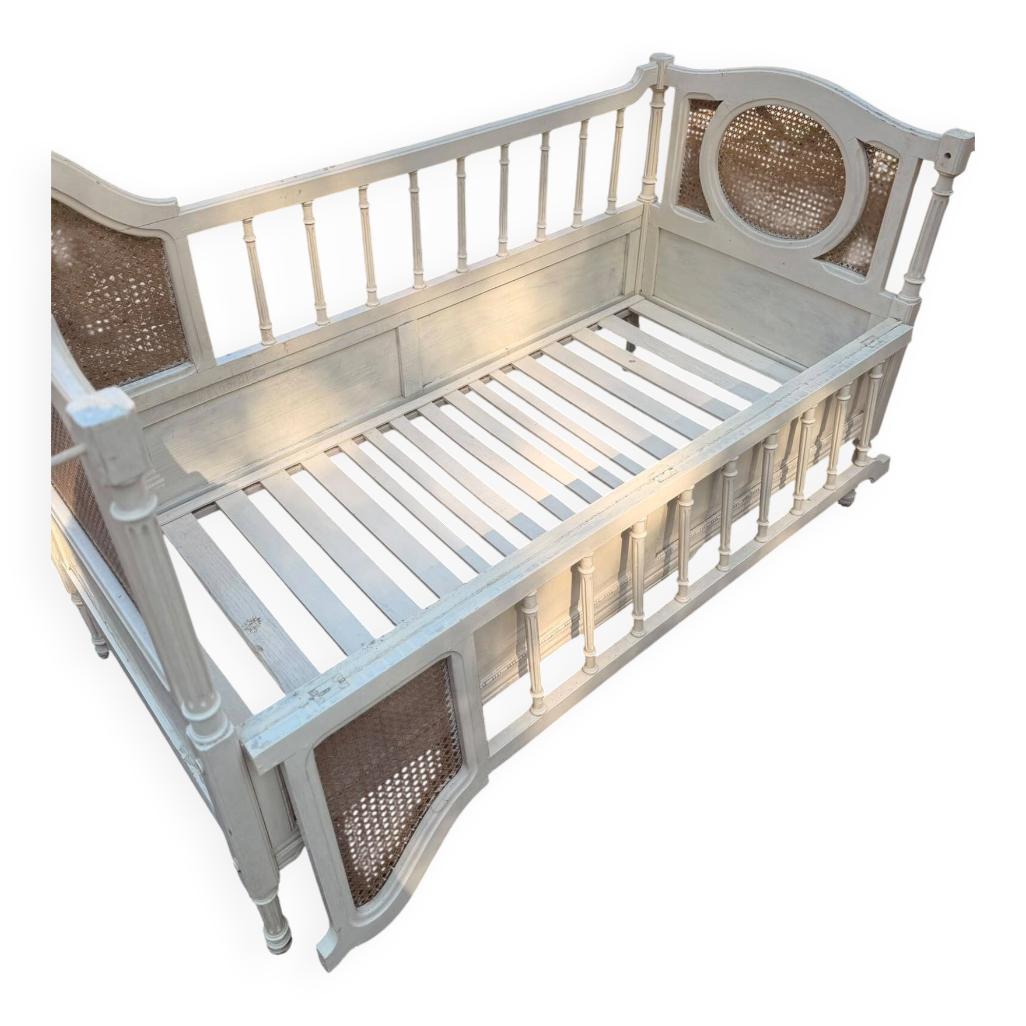 Bed in the old Louis XVI style