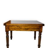 Table italienne en noyer, années 1950