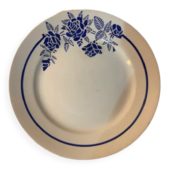 Round porcelain dish saint Amand