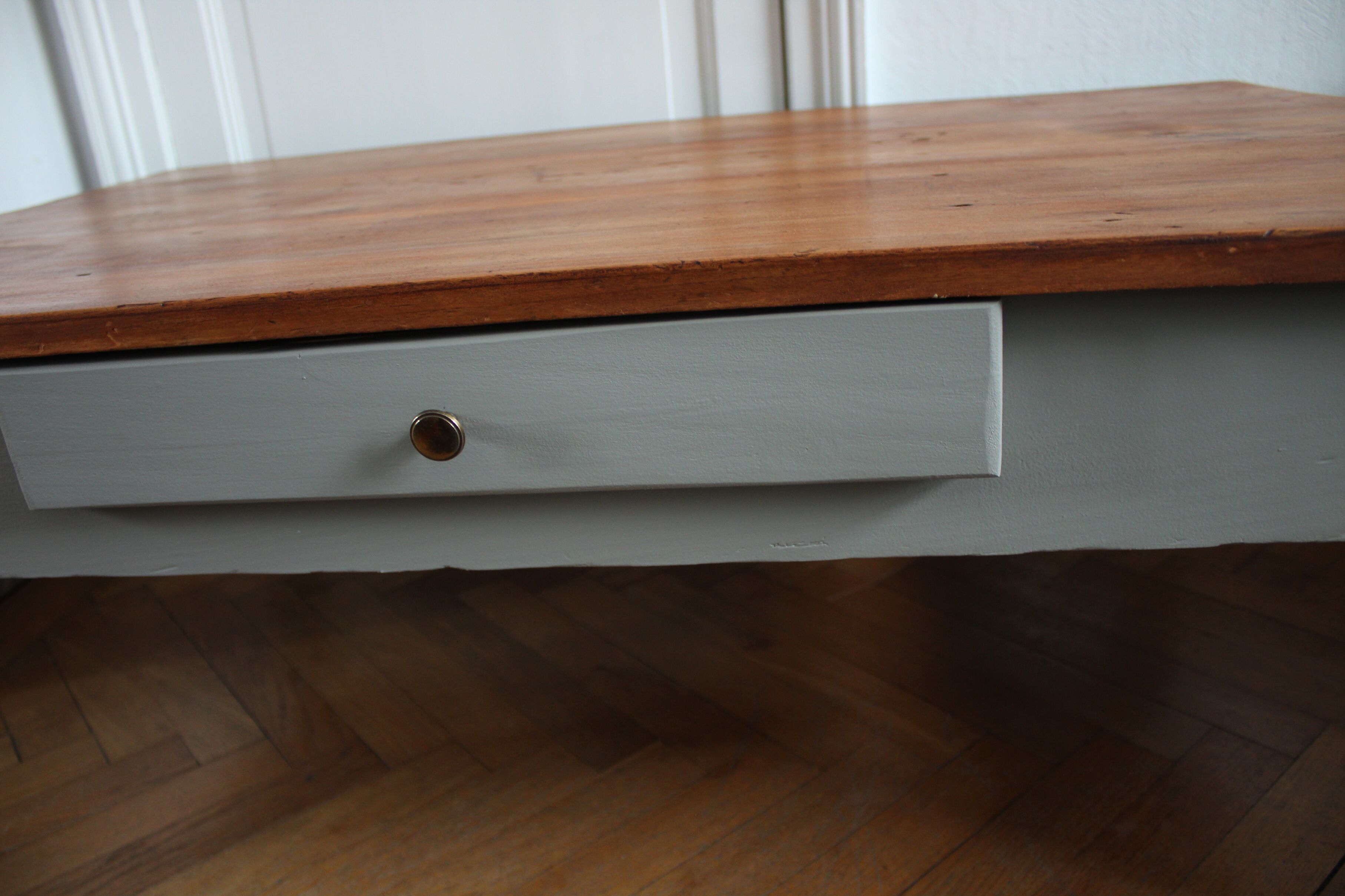 Restored farmhouse coffee table