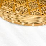 Rattan tray