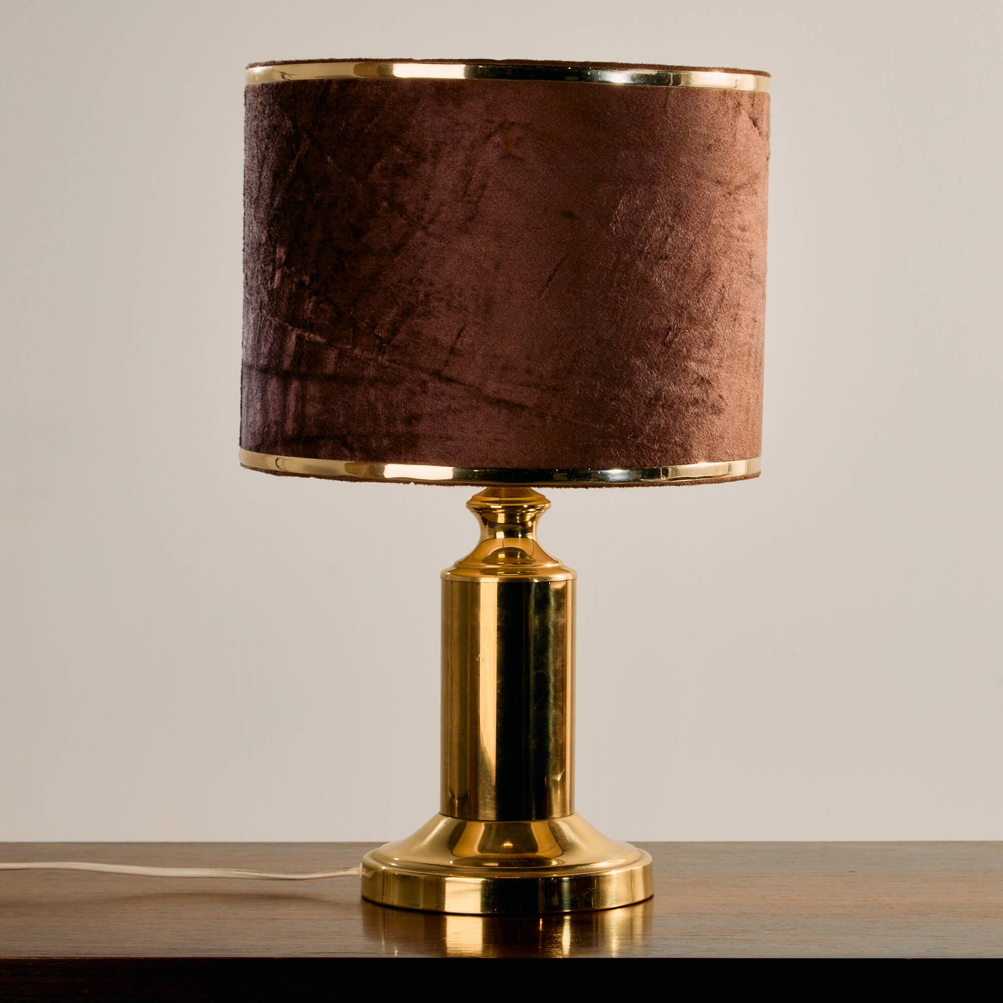 Lampe de table en laiton