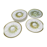 8 plates oysters Saint Amand