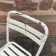 2 chaises Tolix T2 Xavier Pauchard French bistrot chairs Paris Terrasse jardin 50s